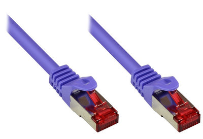 Goodconnections Network Cable With Protector Pestaña, CAT.6, S FTP, Pimf, Pvc, 250MHZ, Violet 20M, — image 1