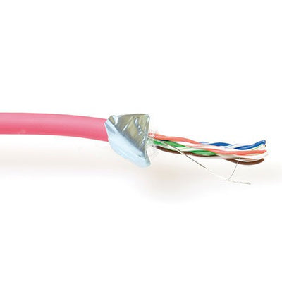 CAT.5E F UTP Lszh Stranded Patch Red 100M — image 1