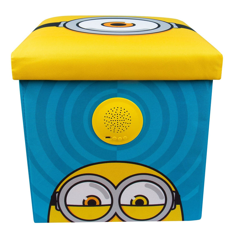 Thumbs Up! Box Of Almacenamiento Fizz Minions With Speaker Blue