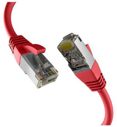Efb CAT.8.1 Red 0,50M RJ45 Network Cable S FTP Pimf — image 1