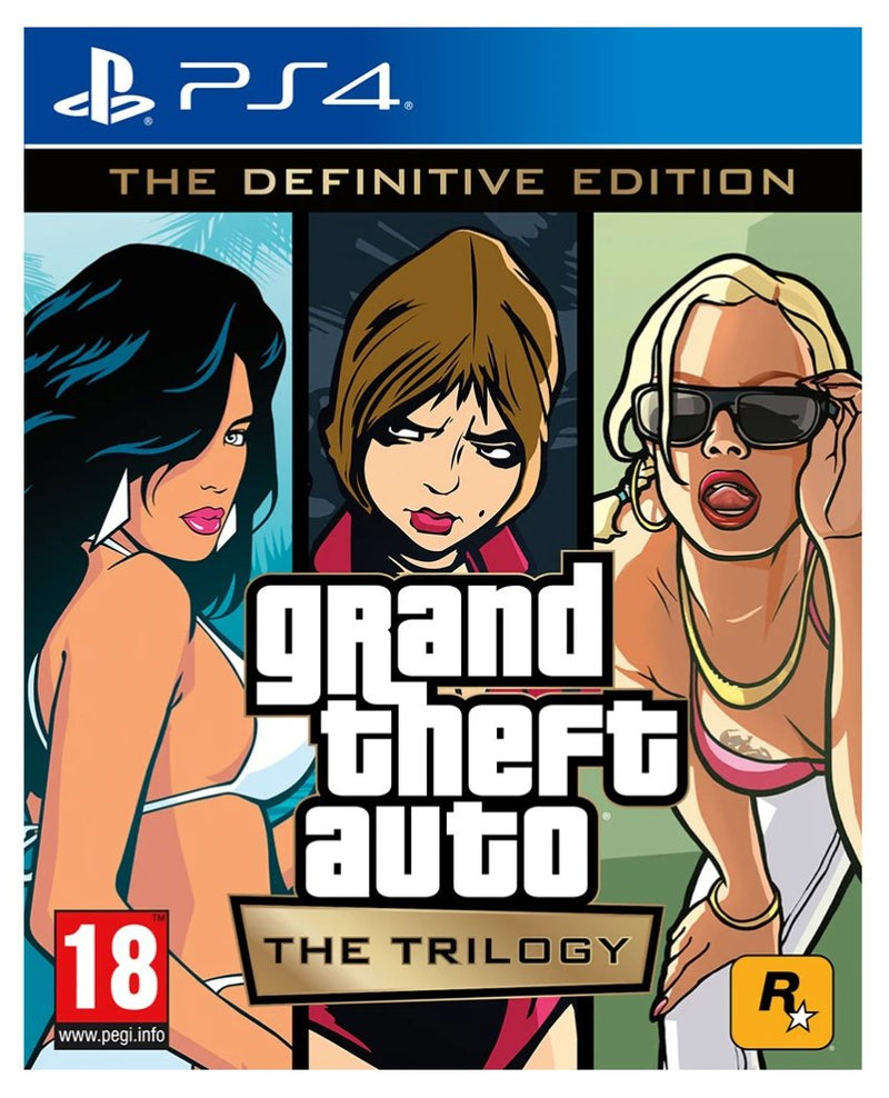Set Console Sony PS4 Grand Theft Auto The Trilogy The Definitive Edition