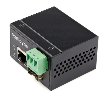 StarTech.com Converter Medios Ethernet Industrial Fibre Multi Or Monomodo a Ethernet - Sfp a RJ45 - Convertido — image 1