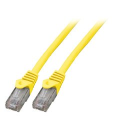 Cable Efb RJ45 Network CAT.6 U UTP Lszh Cca Yellow 15M — image 1
