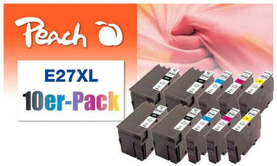 Peach 0F319986 Ink Black Cyan Magenta Yellow 10 Pieces — image 1