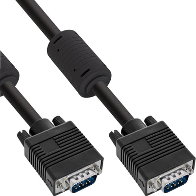 Inline Cable S-VGA 15HD Male a Male Black 0,5M — image 1