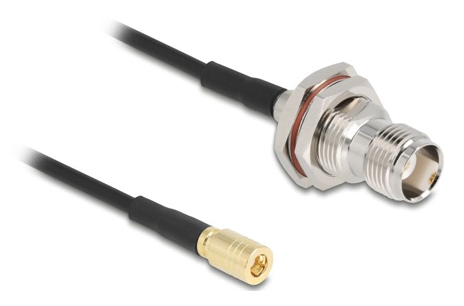 Delock Cable Antenna Tnc Connector Female a Smb Connector Male RG-174 20CM