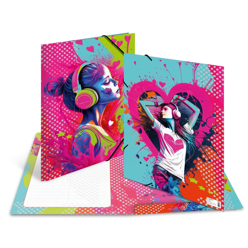 Herma Folders Clasificadoras A3 Cartón Music Girl