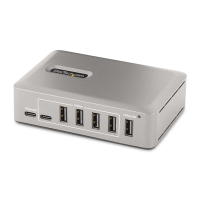 StarTech Hub USB-C 10 Ports - 8x USB-A/2x USB-C - With Power Supply 65W - USB 3.1 10Gbps Certificación Usb-if — image 1