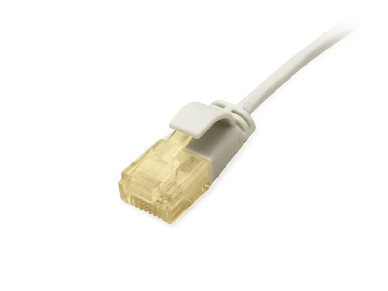 Equip Network Cable CAT.6A Slim U UTP 2x RJ45 3.00M Grey Lszh