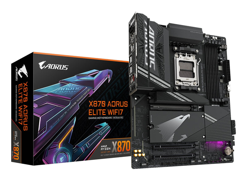 Gigabyte Motherboard X870 Aorus Elite WIFI7 AM5 ATX 4XDDR5