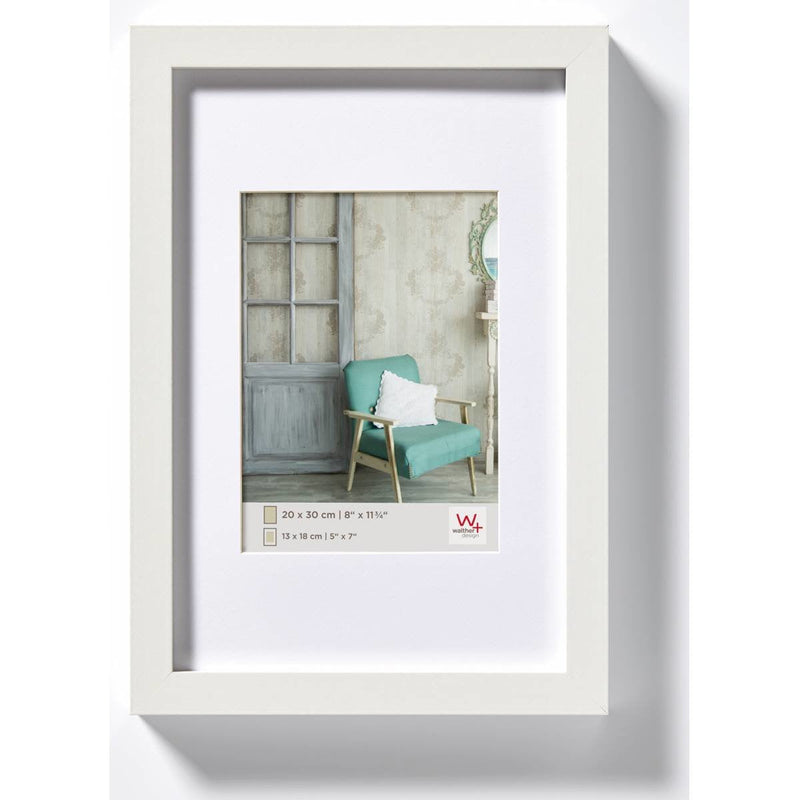 Walther Design EA040W Frame White Expositor Pie Retroiluminado