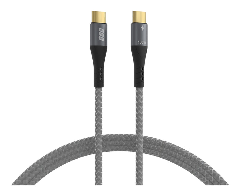 Efb USB-C Cable 100W PD 3.0 5A E-marker Chip 3M Grey