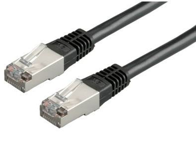 Roline Network Cable KAT.6 Class And S FTP Pimf Black 7M