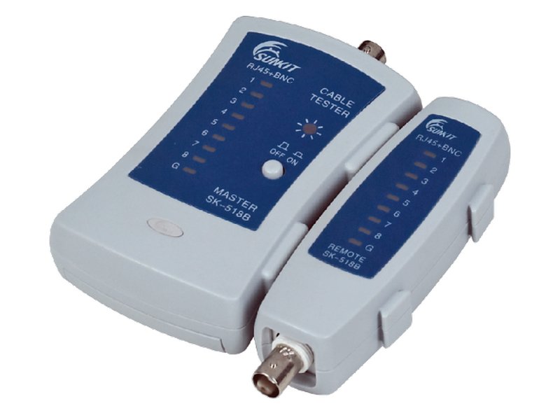 Alantec NI007 Comprobador Cables Network Comprobador Power PoE Blue Grey