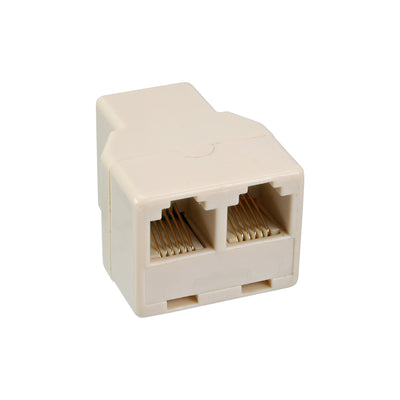 Inline Distribuidor Modular 1X Connector RJ12 a 2X RJ12 Female — image 1