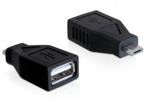 Delock Adapter USB Micro B Male/ USB a Female