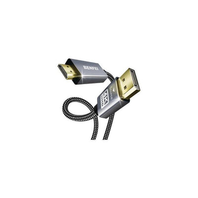 Benfei DisplayPort To HDMI 4K Cable - 1.8M 000273GREY — image 1