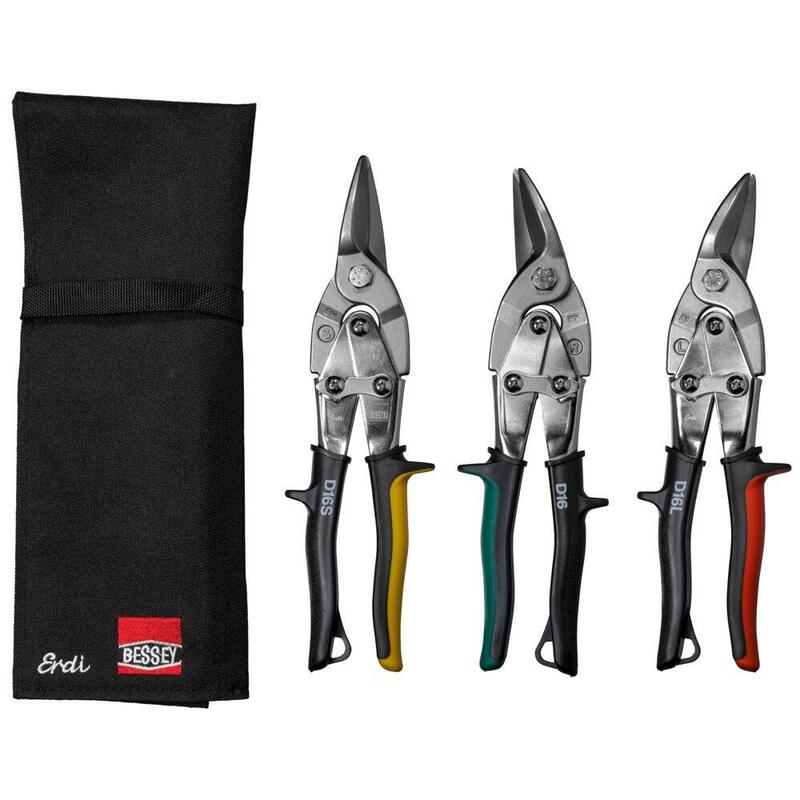 Bessey Set Of Scissors Corte With Case DSET16