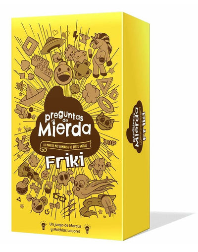 Asmodee Set Of Desk Preguntas Mierda Friki Pegi 16 — image 1