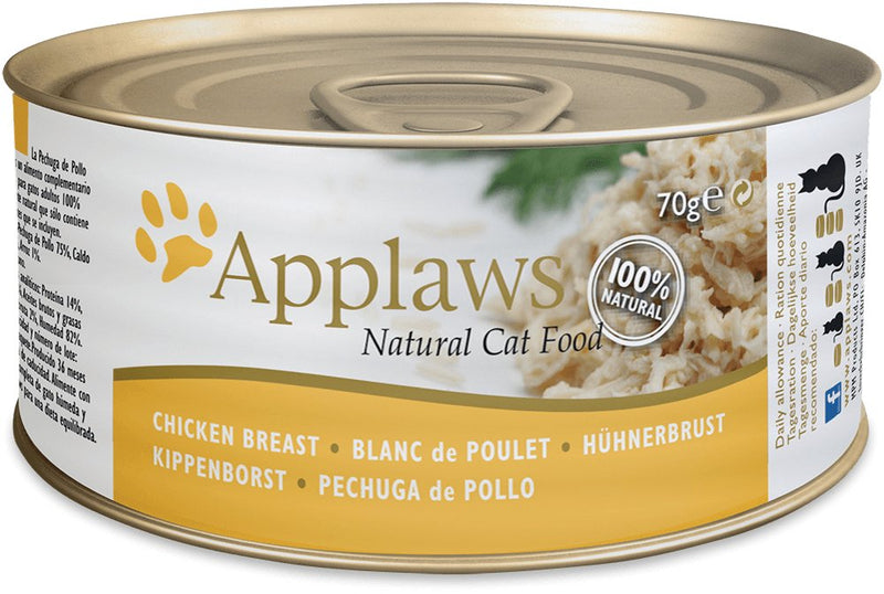 Applaws Comida Húmeda Gatos Natural Cat Food Chicken Breast 70G