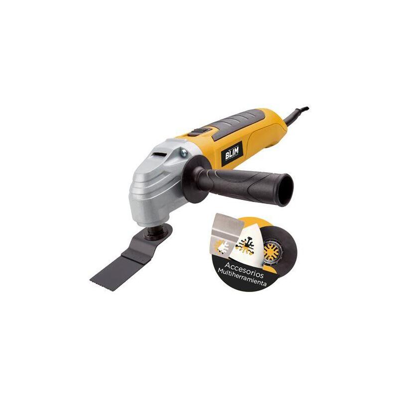 Blim Multiherramienta Versatil - Power 400W - Speed Variable 15000-22000RPM - Angulo Oscilacion 3 Grados - Col