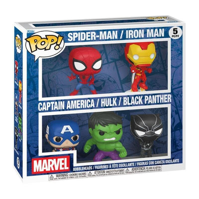 Blister 5 Figuras Pop Marvel — image 1