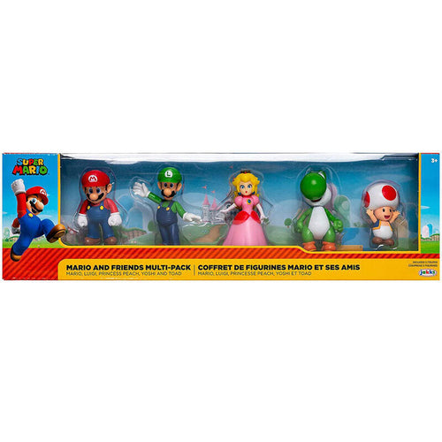 Blister 5 Figuras Super Mario Nintendo 6CM — image 1