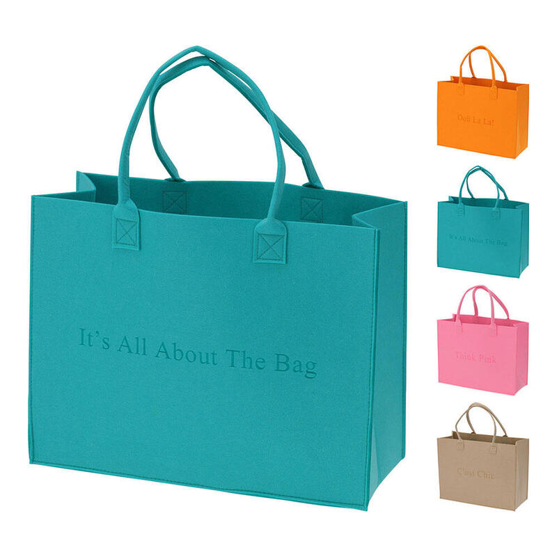 Bag Fieltro 44 X 34CM Colours Surtidos