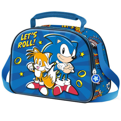 Bag Portameriendas 3D Lets Roll Sonic The Hedgehot — image 1