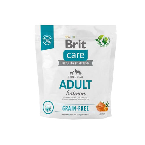 Brit Care Dog Grain-free Adult Small & Medium Salmon - Alimento Seco Perros - 1KG — image 1