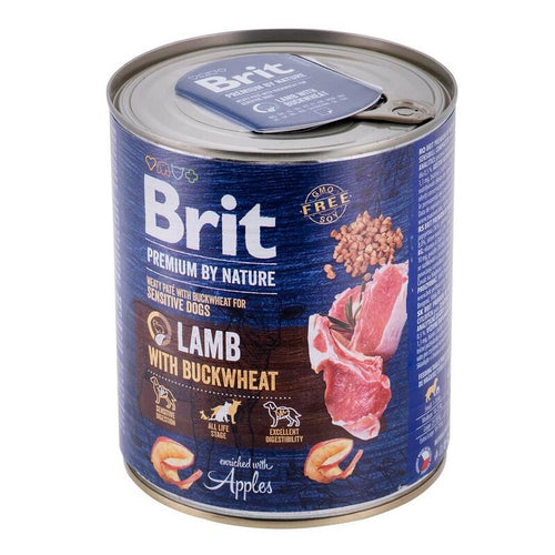 Brit Premium By Nature Lamb With Buckwheat - Wet Dog Food - 800G — image 1