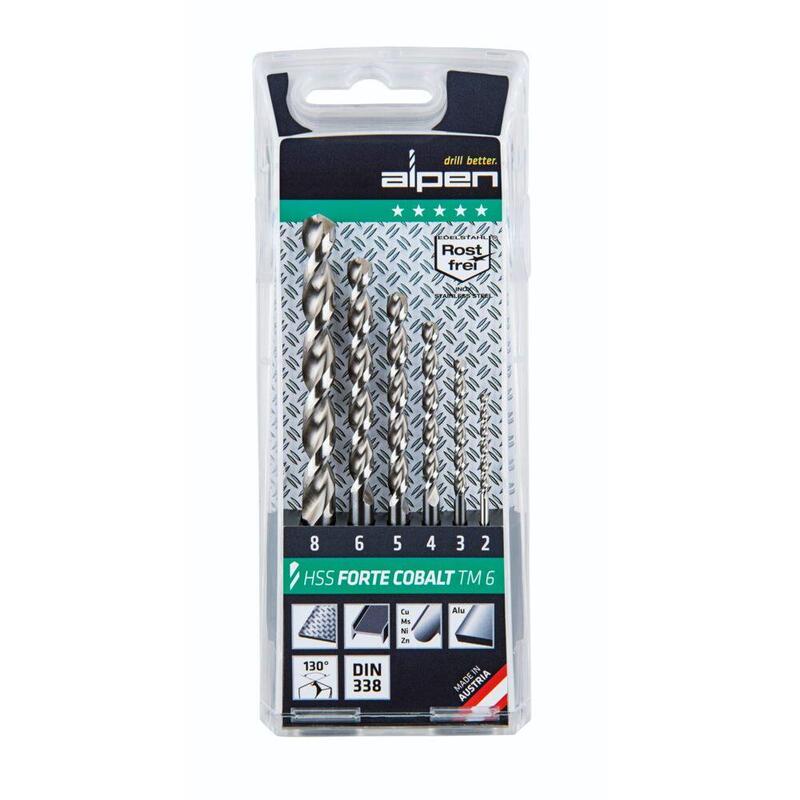 Drill Bit Alpen Kassette Hss Cobalt Forte Tm 6