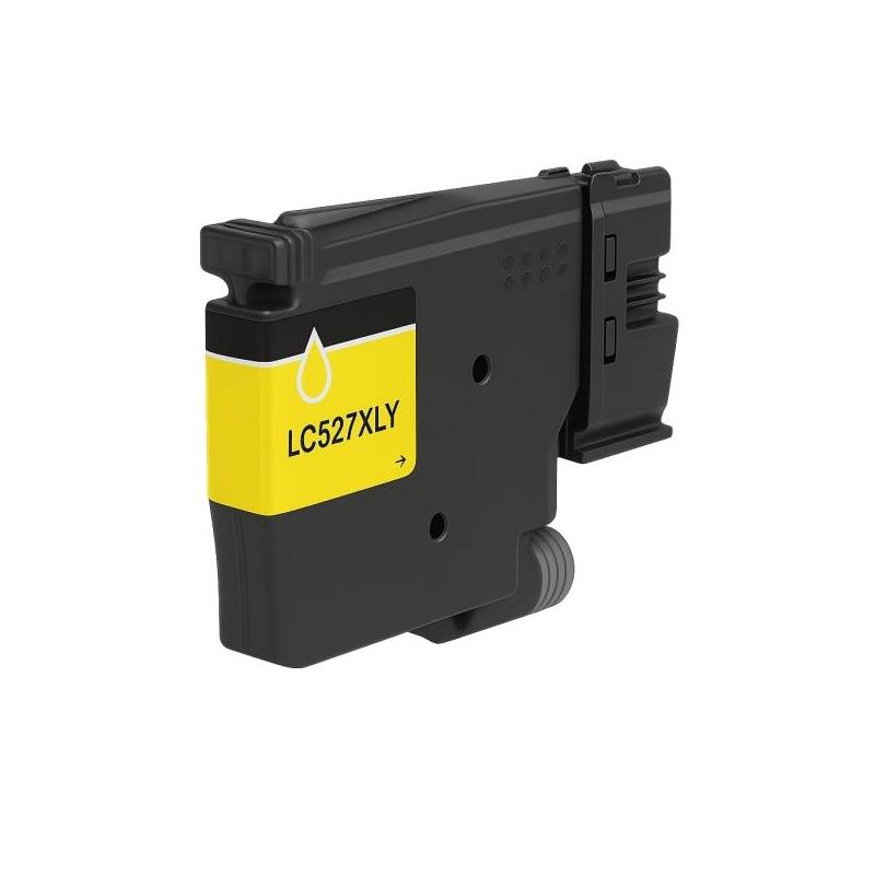 Brother LC527XL Yellow Ink Pigmentada Genérico - Reemplaza LC527XLY/LC527Y