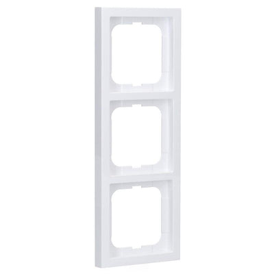 Busch Jaeger 1723-184 Frame F 3F Davos White Estudio — image 1