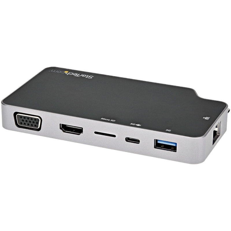 StarTech Mini Docking USB C - USB 3.1 Type-c a HDMI 4K Or VGA - Pd Pass-through 100W - USB 2 Ports - 10Gbps -