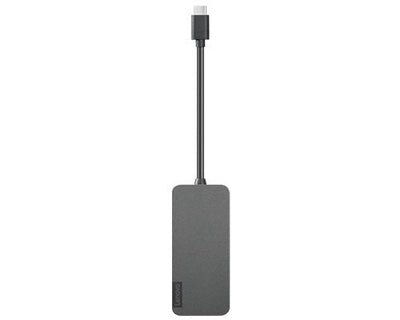 Lenovo Hub GX90X21431 Interfaz USB 3.2 Gen 2 (3.1 Gen 2) Type-c 20 Mbit/S Black — image 1