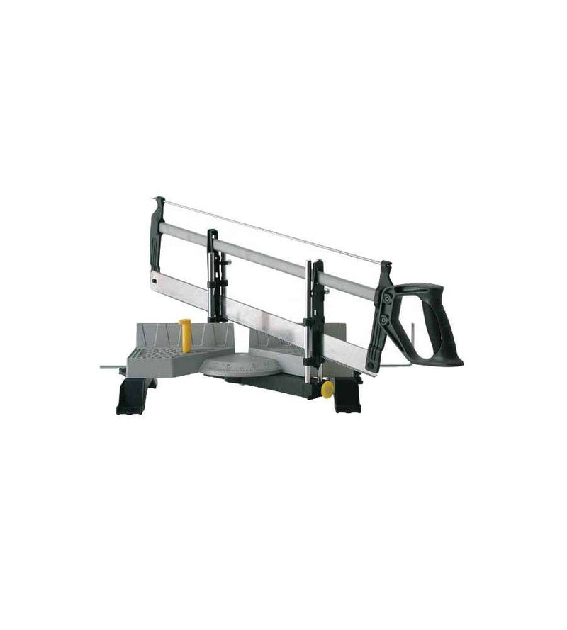 Stanley Box Of Ingletes Metal 560MM, With Saw Ingletadora Grey 1-20-800