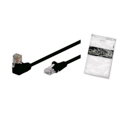 Shiverpeaks Network Cable CAT.6 S/FTP Winkel-recto Black 10M — image 1