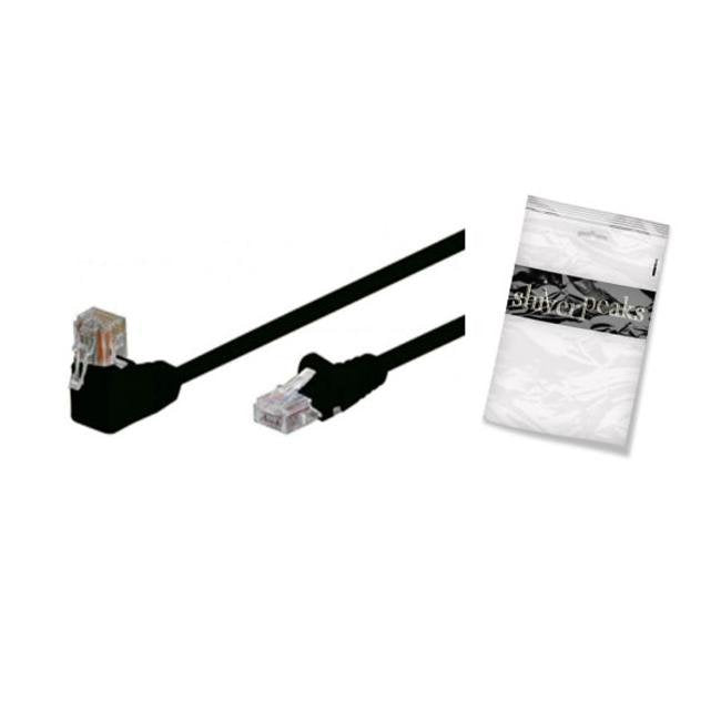 Shiverpeaks Network Cable CAT.6 S/FTP Winkel-recto Black 0,5M