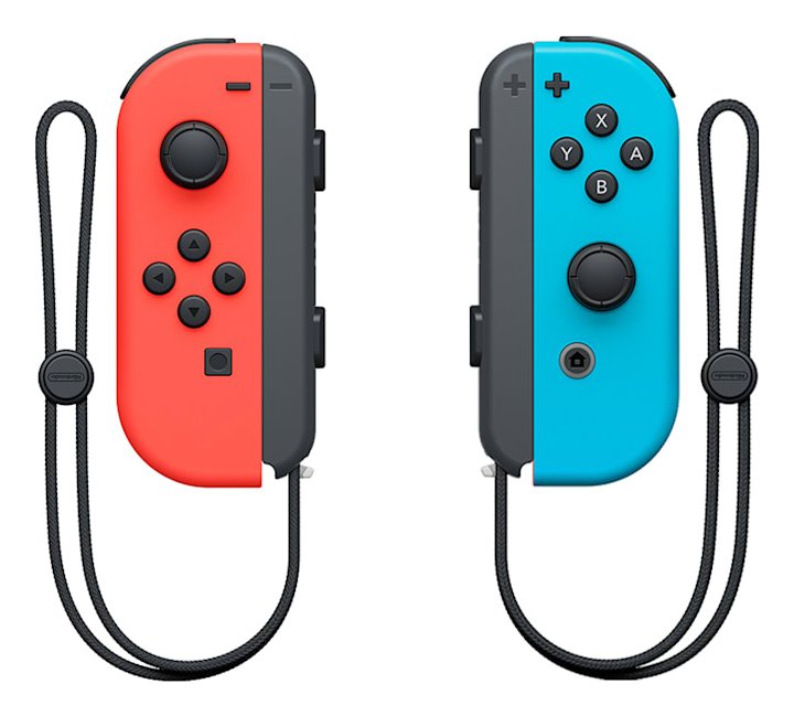 Controller Joy- With Blue Neón/Red - Switch