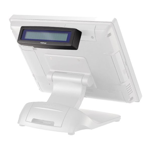 Visor LCD 2 Líneas X 20 Caracteres, RS232, Black Equipos Xt 15