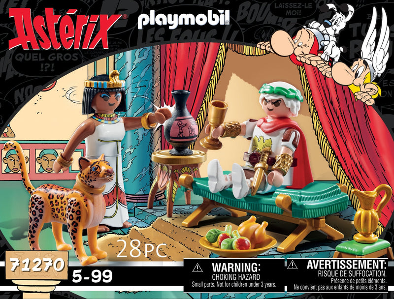 Playmobil 71270 Asterix Cäsar Y Kleopatra, Juguete Construcción 71270