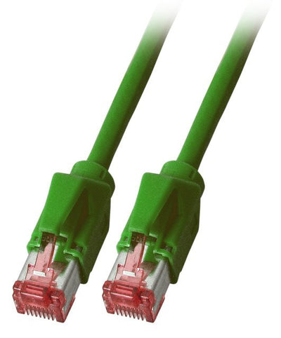 Efb RJ45 Network Cable CAT.6A S FTP Lszh Dtwyler 7702 TM21 Grn 0,5M — image 1