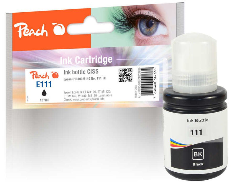 Peach Cartridge Epson Ciss 111 Remanufactured