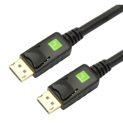 Techly Audio/Video DisplayPort M/M 0.5M Black Icoc DSP-A-005 0,5M Black — image 1