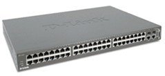 Dlink DES-3550 Switch 48 Ports 10/100 + 2 Combo Sfp-sim — image 1