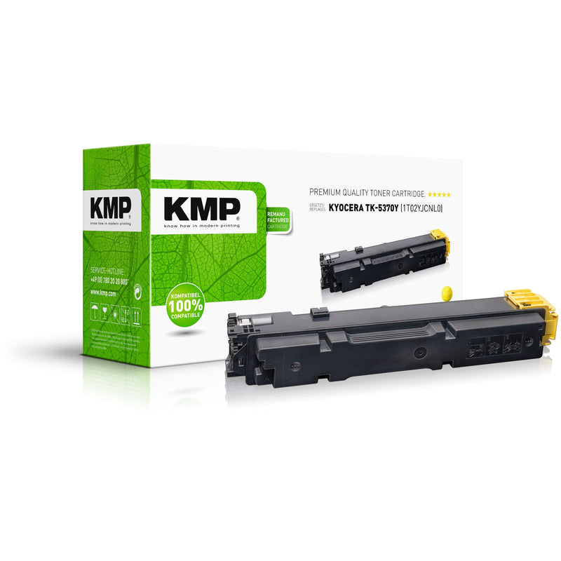 Kmp Toner Kyocera TK-5370Y PA3500 MA3500 Serie Yellow 5000 S Remanufactured