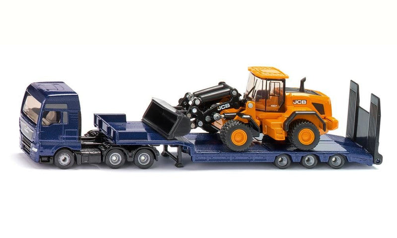 Siku Camión Super Man With Góndola Rebajada And Charger Wheels Jcb, 1790