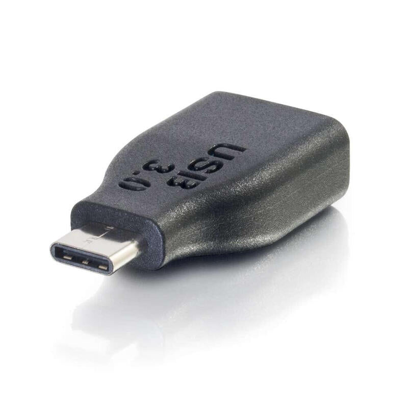 C2G USB C To USB a Adapter USB C To USB Adapter 5Gbps Black M/F Adapter USB Type a (h) a USB-C (m) USB 3.0 Bla