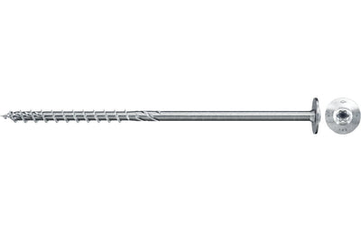 Fischer Screw Construcción Wood Powerfast Ii 10,0X100 Cabeza With Washer Tx 50 Pieces Rosca Parcial, Galvaniza — image 1